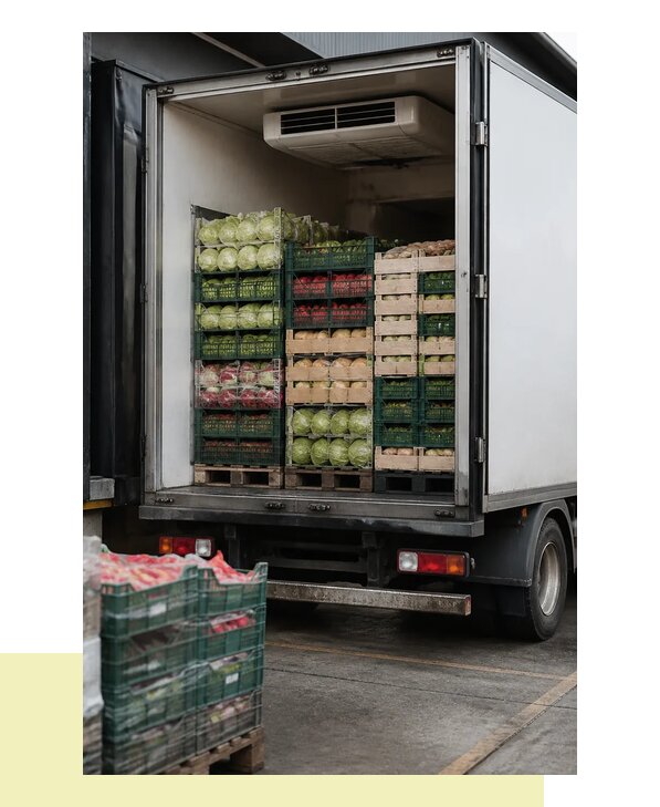 Перевозка плодоовощной продукции оптом напрямую в Каменку